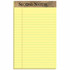 TOPS Products TOPS 74840 TOPS Second Nature Recycled Jr Legal Writing Pad