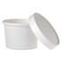 DART SCCKHSB8AWH Food Storage Container: Round, Flat Lid