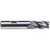 Emuge 2995L.0375 3/8" Diam 4-Flute 35-38° Solid Carbide 0.008" Chamfer Length Square Roughing & Finishing End Mill