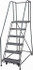 Cotterman D0460093-13 Steel Rolling Ladder: 6 Step