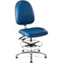 Bevco 9352L-S-V-BLU Task Chair: Vinyl, Adjustable Height, Blue