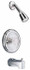 Moen 2353 Concealed, One Handle, Chrome Coated, Steel, Valve, Shower Head and Tub Faucet