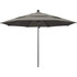 California Umbrella 194061619384 Patio Umbrellas; Fabric Color: Taupe ; Base Included: No ; Fade Resistant: Yes ; Diameter (Feet): 11 ; Canopy Fabric: Pacifica