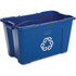 Rubbermaid Commercial Products Rubbermaid Commercial 571873BECT Rubbermaid Commercial 18-gallon Recycling Box