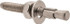 Red Head WW-1422 Concrete Wedge Anchor: 1/4" Dia, 2-1/4" OAL