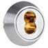 Falcon C987 12667-003 Cylinders; Type: Mortise ; Keying: Less Core ; Number of Pins: 6, 7 ; Finish/Coating: Satin Chrome