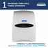 Kimberly-Clark Corporation Kimberly-Clark Professional 09991 Kimberly-Clark Professional Sanitouch Manual Hard Roll Towel Dispenser