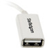 StarTech.com UUSBOTGW StarTech.com 5in White Micro USB to USB OTG Host Adapter M/F