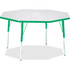 Jonti-Craft, Inc Jonti-Craft 6428JCA119 Jonti-Craft Berries Adult Height Color Edge Octagon Table