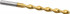 Chicago-Latrobe 53909 Jobber Length Drill Bit: Letter E (1/4"), 135 &deg;, High Speed Steel