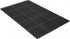 Notrax 850S0035BL Anti-Fatigue Modular Tile Mat: Dry & Wet Environment, 5" Length, 36" Wide, 3/4" Thick, Black