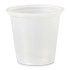 DART DCCP125N Polystyrene Portion Cups, 1 1/4 oz, Translucent, 2500/Carton