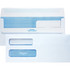 Quality Park Products Quality Park 24559 Quality Park No. 10 Double Window Security Tint Business Envelopes with Self-Seal Closure