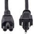 StarTech.com PXT101NB3S10 StarTech.com 10ft (3m) Laptop Power Cord, NEMA 5-15P to C5 (Clover Leaf), 10A 125V, 18AWG, Laptop Replacement Cord, Power Brick Cable