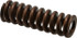 Associated Spring Raymond 105-512 Die Spring: 1" Hole Dia, 1/2" Rod Dia, 3" Free Length, Gold