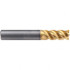 Emuge 2648TZ.0750 3/4" Diam 4-Flute 45° Solid Carbide Square Roughing & Finishing End Mill