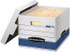 BANKERS BOX FEL00789 Pack of (12), 1 Compartment, 12" Wide x 15" Deep x 10" High, File Storage Boxes