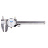 Fowler 520087041 Dial Calipers; Accuracy (Decimal Inch): +/-.001 ; Minimum Measurement (Decimal Inch): 0.0000 ; Maximum Measurement (Decimal Inch): 4.0000 ; Caliper Material: Stainless Steel ; Jaw Adjustment Type: Thumb Wheel ; Jaw Style: Outside