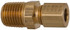 Eaton 681X4X4 Compression Tube Connector: 1/4" Thread, Compression x MNPT