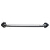 MABIS HEALTHCARE, INC. 521-1530-0624 DMI Textured Steel Bath And Shower Grab Bar, 24inH x 2inW x 3inD, Silver