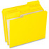 TOPS Products Pendaflex R152 1/3 YEL Pendaflex 1/3 Tab Cut Letter Recycled Top Tab File Folder