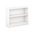 BUSH INDUSTRIES INC. WL12413-03 Bush Business Furniture Universal 30inH 2-Shelf Bookcase, Pure White, Standard Delivery