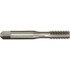 Greenfield Threading 300778 Straight Flute Tap: #4-40 UNC, 2 Flutes, Bottoming, 2/2B/3B Class of Fit, High Speed Steel, Bright/Uncoated