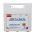 FIRST AID ONLY, INC. 225AN First Aid Only 50-person Worksite First Aid Kit - 196 x Piece(s) For 50 x Individual(s) - 11.3in Height x 10.8in Width x 3in Depth Length - Plastic Case - 1 Each