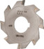 MSC 255832 Slitting & Slotting Saw: 3" Dia, 3/32" Thick, 1" Arbor Hole, 8 Teeth, Carbide Tipped