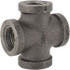 B&K Mueller 521-003HC Black Cross: 1/2", Threaded