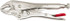 Crescent C7SVN Locking Plier: 1.625'' Jaw Capacity, Straight Jaw