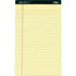 TOPS Products TOPS 63580 TOPS Docket Letr - Trim Legal Rule Canary Legal Pads - Legal