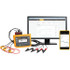 Fluke FLUKE-3540 FC K 3 Phase, 1,000 VAC, 0.01 to 1,500 Amp Capability, 42.5 to 69 Hz Calibration, LCD Display Power Meter