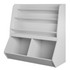 AMERIWOOD INDUSTRIES, INC. Ameriwood Home DE18001  Nathan Kids 37inH 3-Cube Toy Storage Bookcase, Gray