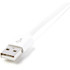 StarTech.com USBLT2MW StarTech.com 2m (6ft) Long White AppleÂ&reg; 8-pin Lightning Connector to USB Cable for iPhone / iPod / iPad