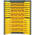 Durham 3501-BDLP-132-9 Bin Storage Cabinet: 36" Wide, 24" Deep, 72" High