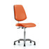 Blue Ridge Ergonomics MSC40412 Task Chair: Vinyl, Orange Kist