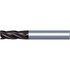 Kennametal 5824188 Corner Chamfer End Mill: 12.00 mm Dia, 16.00 mm LOC, 4 Flute(s), 0.30 mm Chamfer Width, Solid Carbide