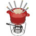 CONAIR CORPORATION FP-115RS Cuisinart 13-Piece Cast Iron Fondue Cookware Set, Red