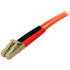 StarTech.com 50FIBLCLC2 StarTech.com 2m Fiber Optic Cable - Multimode Duplex 50/125 - LSZH - LC/LC - OM2 - LC to LC Fiber Patch Cable