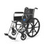 MEDLINE INDUSTRIES, INC. Medline MDS806100D  Excel 2000 Wheelchair, 18in Seat, Black