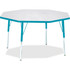 Jonti-Craft, Inc Jonti-Craft 6428JCA005 Jonti-Craft Berries Adult Height Color Edge Octagon Table
