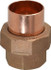 NIBCO B255650 Cast Copper Pipe Union: 1-1/2" Fitting, C x C, Pressure Fitting