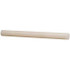 MSC 5060644 Plastic Rod: Polyvinylidene Fluoride & Kynar, 4' Long, 1/4" Dia, Natural