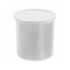 CAMBRO MFG. CO. Cambro CP27148  Crock With Lid, 2.7 Qt, White