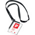 Durable Office Products Corp. DURABLE 820758 DURABLE&reg; ID Badge Deluxe Holder Lanyard