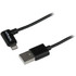 StarTech.com USBLT2MBR StarTech.com 2m (6ft) Angled Black Apple 8-pin Lightning Connector to USB Cable for iPhone / iPod / iPad