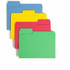 Smead Manufacturing Company Smead 10410 Smead SuperTab 1/3 Tab Cut Letter Recycled Top Tab File Folder