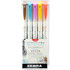 Zebra Pen Corporation Zebra 79305 Zebra Pen Mildliner Brush Double-ended Creative Marker Warm Color Pack