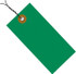 Dupont G14013C Blank Tag: 2-3/4'' High, Green, Polypropylene